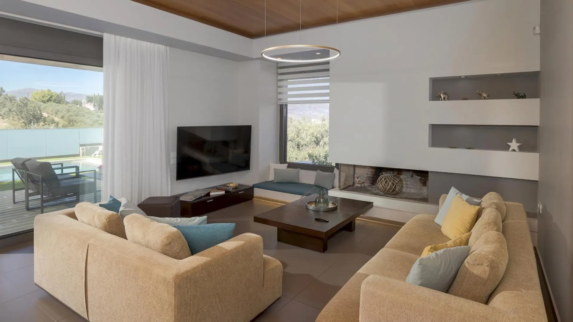 Crystal Sun Luxury Villa Giofirakia Greece