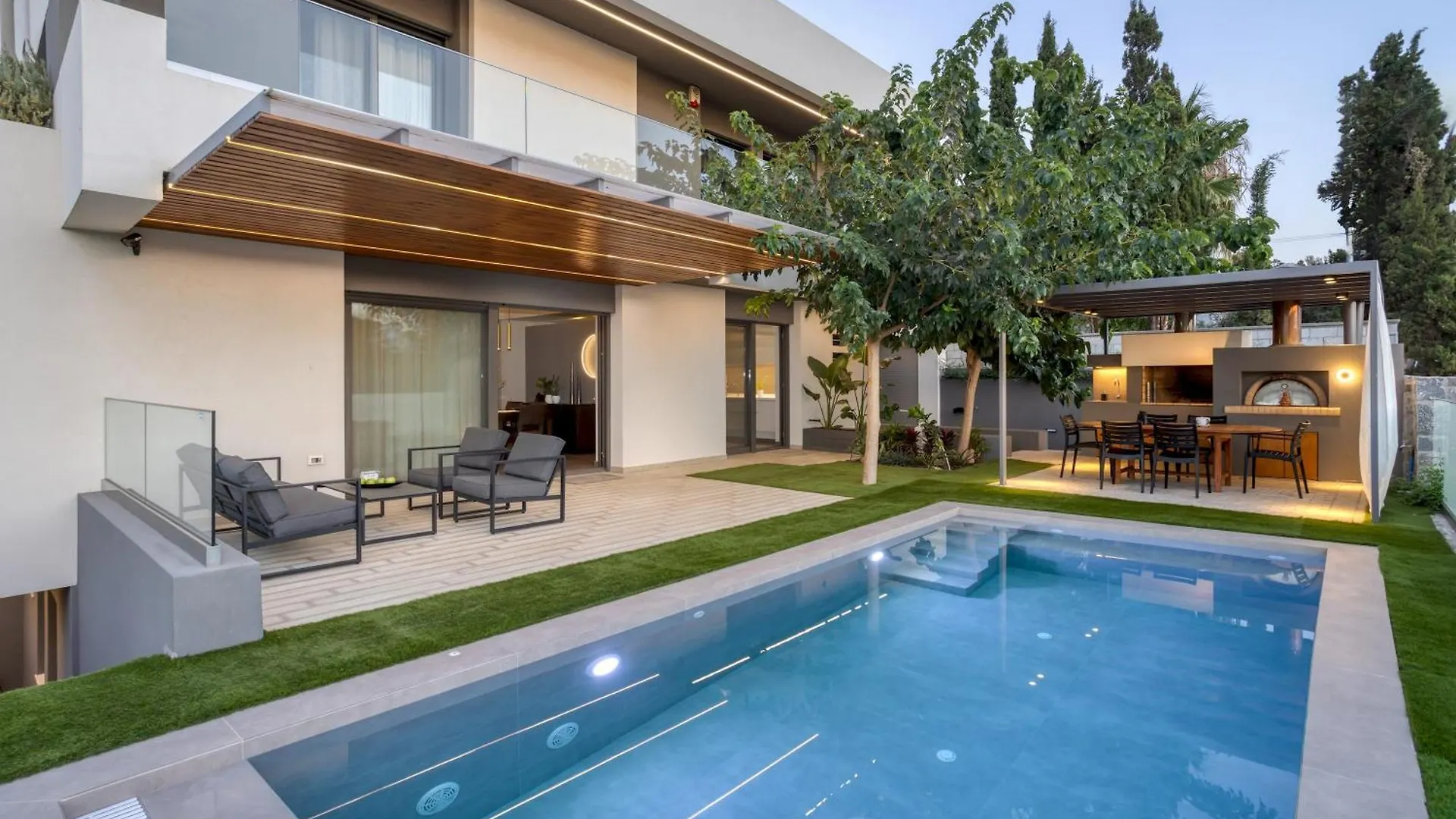 Crystal Sun Luxury Villa Giofirakia